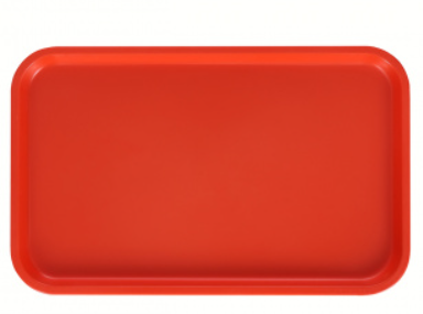 Поднос столовый 530х330 мм оранжевый