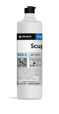 Средство для прочистки канализационных труб 1л гелеобразный SCUPPER pro-brite Антизасор