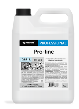 Универсальное моющее средство низкопенное Pro-line 5,0л канистра pro-brite