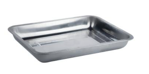 Поднос нержавеющая сталь 40*30*4,8см  глубокий