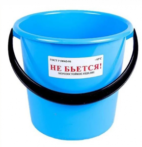 Ведро пластмассовое 5л непищевое