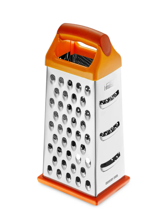 Терка четырехгранная 23см нержавеющая сталь