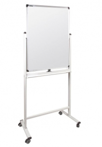 Доска магнитно-маркерная на стенде 90*60 см 2-сторонняя