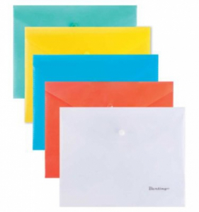 Папка конверт на кнопке А5