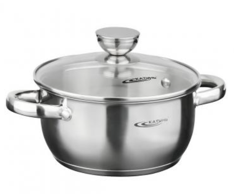 Кастрюля нержавеющая сталь 1,5л [АНТЕЯ] d-16