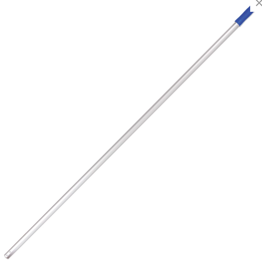 Черенок для уборочного инвентаря 140 см без резьбы ТИП A (d - 2,2 см) алюминий ЛАЙМА,