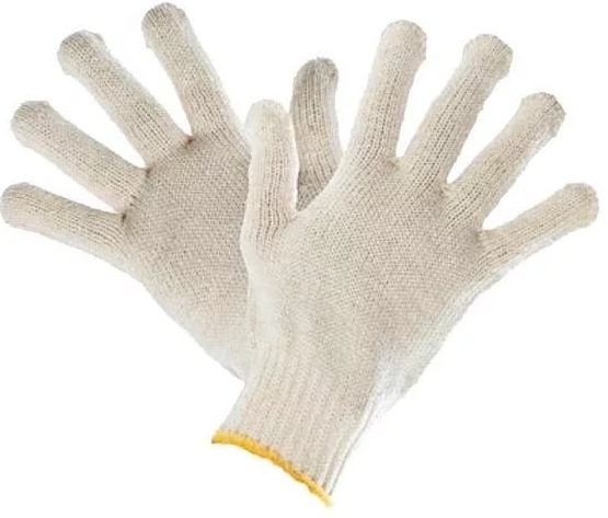 Перчатки х/б без ПВХ 4-нитка кл.10