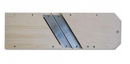 Шинковка д/капусты деревянная малая 2лезвия 400х120х30мм