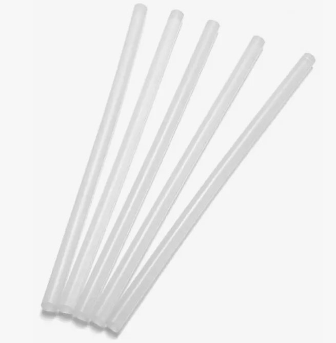 Трубочки для коктейля 10*240 прямые прозрачные 1/250шт