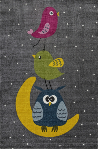 Ковёр прямоугольный птички Multicolor