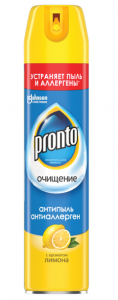Полироль для мебели 250 мл, PRONTO (Пронто) "Антипыль"