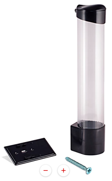 Стаканодержатель Aqua Work CH-1 на шурупах на 70 стаканов