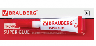 Клей моментальный BRAUBERG 3 г