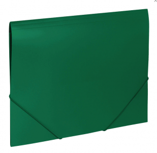 Папка на резинках BRAUBERG Office до 300 листов 500 мкм