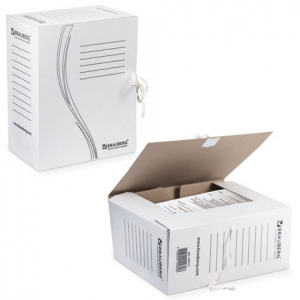 Папка архивная с завязками А4(325х260 мм) 150 мм до 1400 листов плотная микрогофрокартон