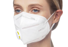 Респиратор KN95 медицинский с клапаном FFP2