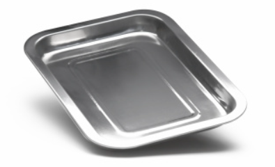 Лоток мелкий 500х400х20 мм нержавейка