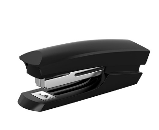 Степлер №10 ERICH KRAUSE "Eco" до 20 листов  с антистеплером, черный