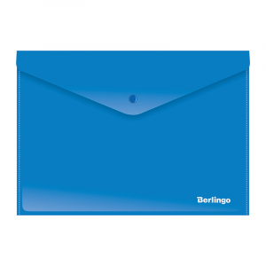 Папка-конверт на кнопке Berlingo, А4, 180мкм, непрозрачная