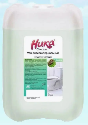 Средство чистящее Ника Сангель WC 5л антибактериальный