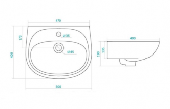Умывальник "Анимо-50"