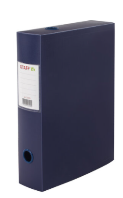 Короб архивный (330х245 мм), 70 мм, пластик, разборный, до 750 листов