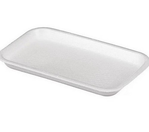 Лоток вспененный белый D-2 1/300шт