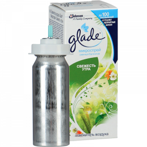 Освежитель Глейд Микроспрей запасной блок Свежесть утра 10 мл.