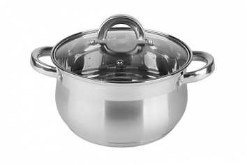 Кастрюля нержавеющая сталь 4,5л ТМ Appetite Elisa