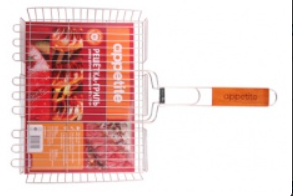 Решетка-гриль сталь 30,5х24см глубокая