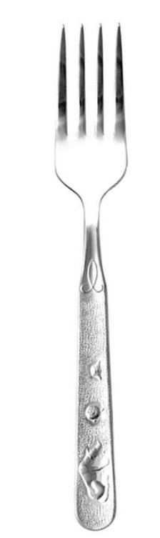 Вилка детская нерж. Колобок