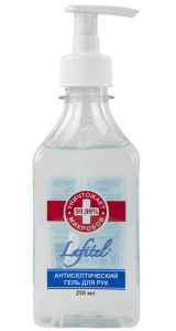 Антисептик-гель для рук спиртосодержащий (68%) 250мл LAFITEL (Лафитель), Алоэ