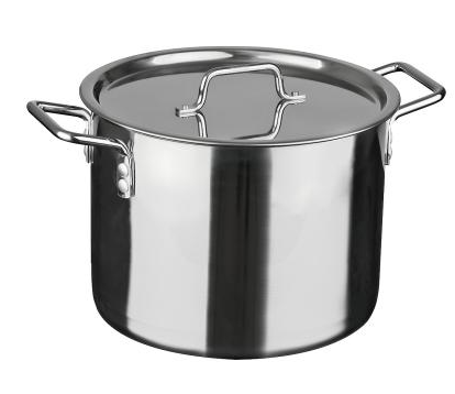 Кастрюля нержавеющая сталь 15,0л (d30см; h25см) [ОБЩЕПИТ] ТРС. Капсульное дно