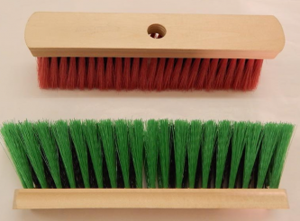 Щетка для пола деревянная 275мм с резьбой