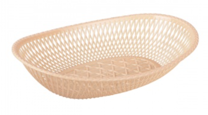 Сухарница пластмассовая  29*20*6 Овальная