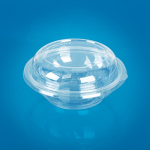 Салатник одноразовый прозрачный ПР-СК-194х50 с крышкой 1/240шт