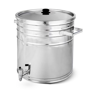 Бак для воды БП-40 с краном нержавеющая сталь