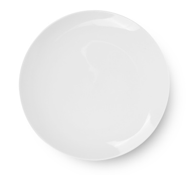 Тарелка мелкая без бортов 8'' 204мм ''Tvist Ivory''