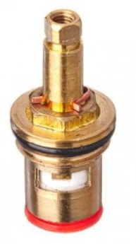 Кран-букса 1/2 керамическая, шток квадрат 7х6 мм, 90 грд