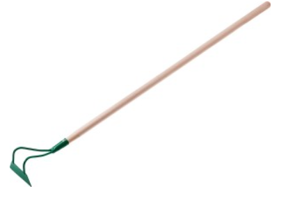 Мотыга широкая с черенком , 170х45x1380мм