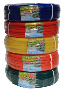 Шланг поливочный d-1/2"(12мм)х L-20м однослойный силиконовый