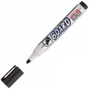 Маркер для белых досок Crown "Multi Board" черный пулевидный 3мм