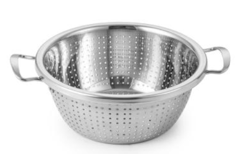 Дуршлаг нержавеющая сталь 40см плоск/дно  15л