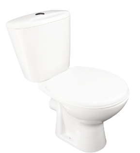 Унитаз компакт Универсал NEW 90 кноп. нижняя подводка + сиденье Лобненский