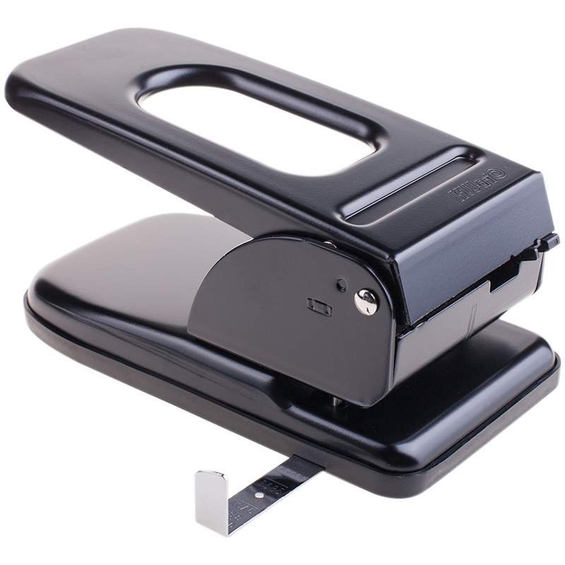 Дырокол металлический МОЩНЫЙ до 70 листов черный
