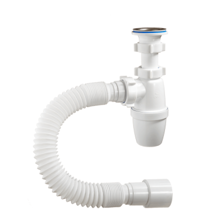 Сифон Орио 1 1/2*40 нерж.чаша А3202