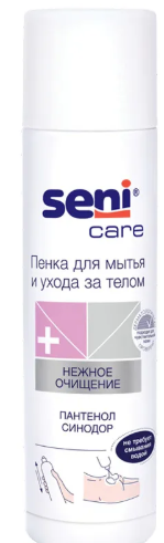 Пенка SENI CARE для мытья и ухода за телом 250 мл