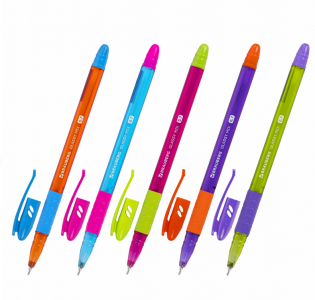 Ручка шариковая масляная BRAUBERG линия письма 0,35 м