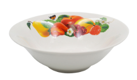 Салатник фарфор 360мл "Фруктовый микс"