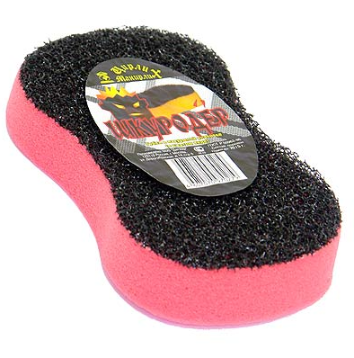 Губка для тела массажная